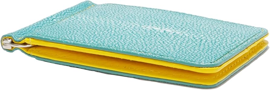 Amazon | [BAHARI] マネークリップ ポリッシュ ターコイズブルー